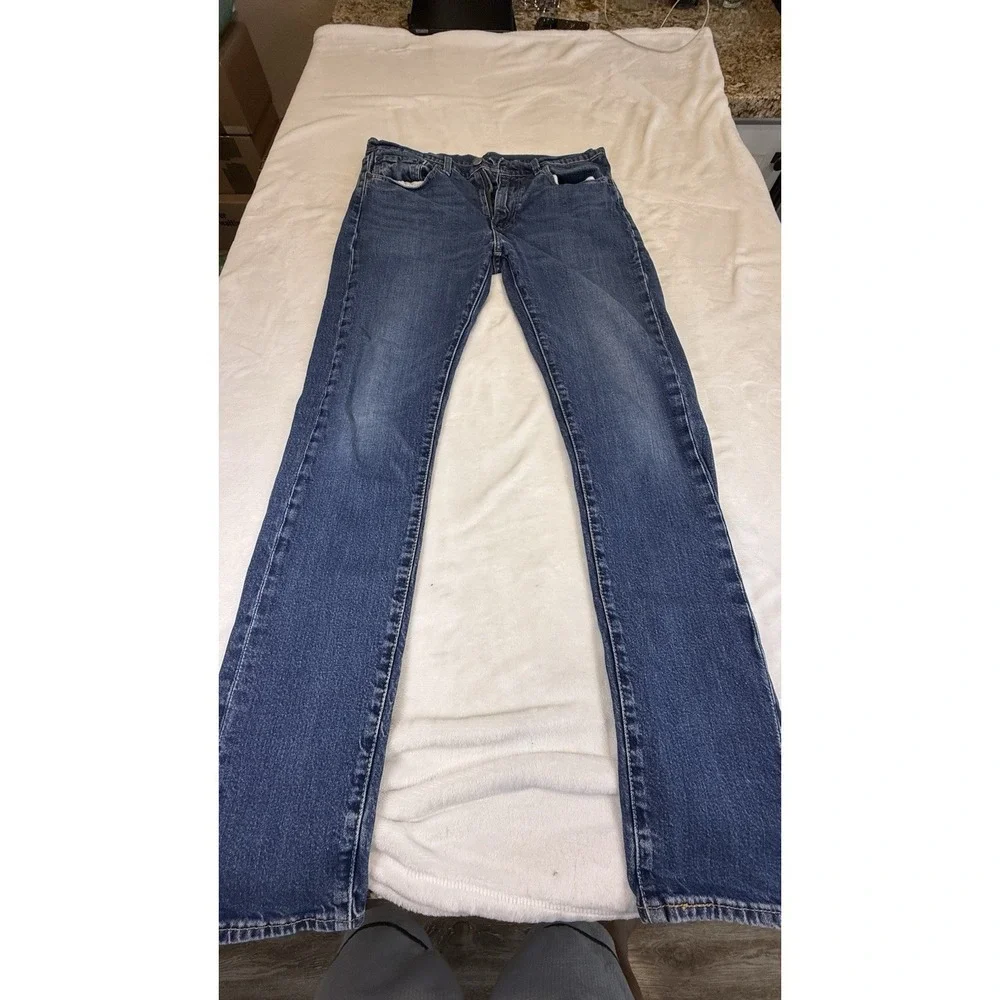 Vintage Levi's Premium 514 Straight Fit Jeans‎ Men 34x32 Medium Wash Denim